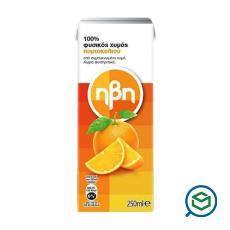 Ήβη - Φυσικός Χυμός Πορτοκάλι 250ml - 250ml - Τεμάχιο Ήβη -...